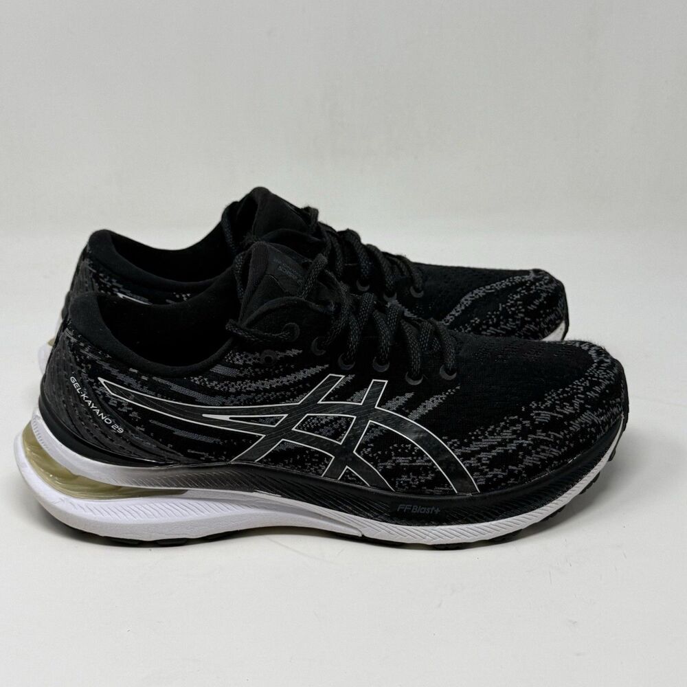 Asics Gel Kayano 29 Shoes Womens 9.5 Black Mesh Running Sneakers NO INSOLES